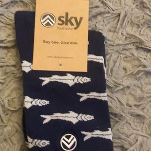 Sky Footwear Boy Shark Socks